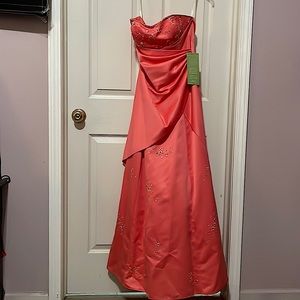 Prom dress -strapless